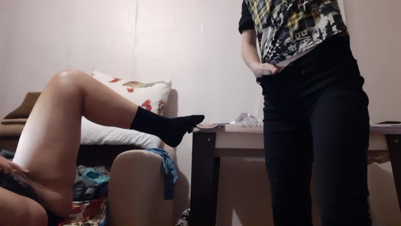 Lesbian-candys: I Cum in Dirty Wet Panties and She Cums in...