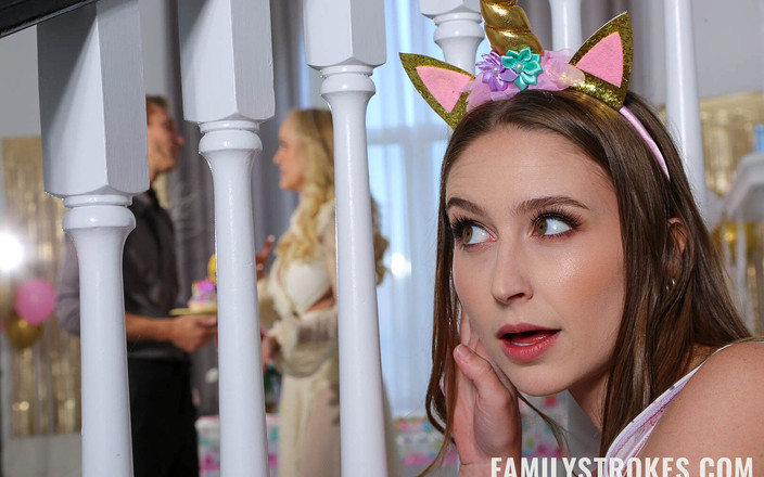 Family Strokes: Nicht mehr, 18-jährige stieftochter darf endlich den schwanz ihres stiefvaters reiten,...