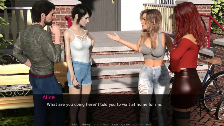 Dirty GamesXxX: Pine falls: cursed town full with sexy girls, ep. 7