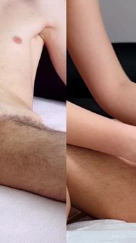 Cum battle 8 - prostata-massage - links gegen rechts?
