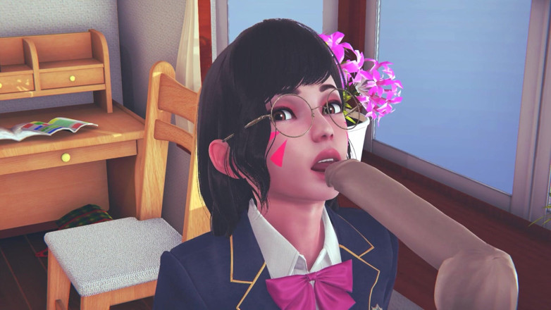 Waifu club 3D: สาวมหาลัย DVA เลียควยด้วยลิ้นแล้วโดนแตกคาใบหน้า