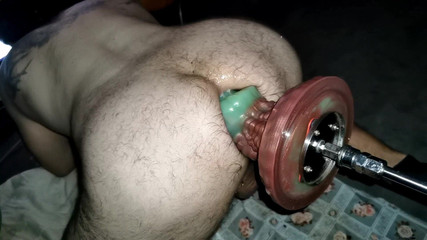 Fuck machine massaker: Nou vibrator Mandrake Xl - mașină de futut anal