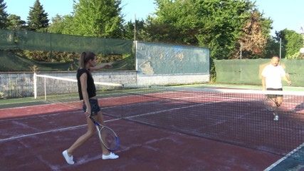 Femdom Austria: Tennis-domina!