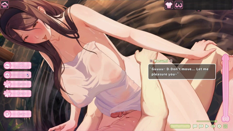 NSFWOtaku: Jeu hentai - Summer Clover - Scène de sexe intime au printemps...