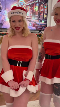 Julklapp till Greta Foss Är stor dildo för omedelbar lek!