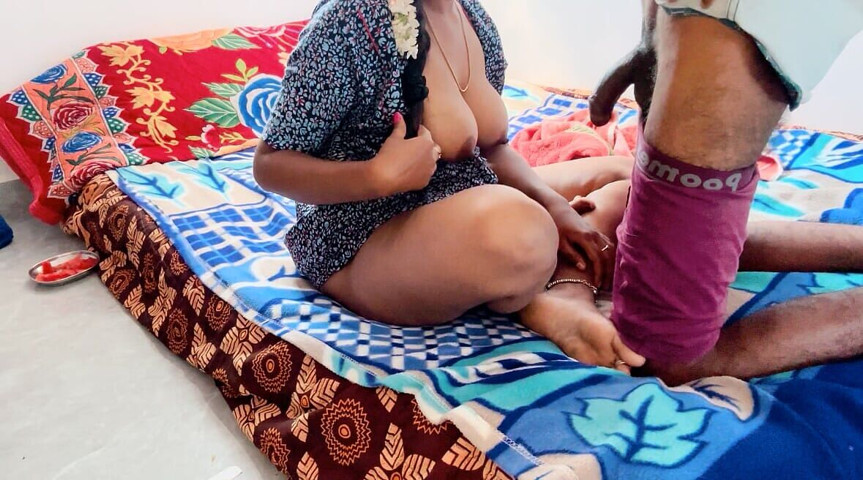 Tamil House Owner Aunty Makes Femdom with Tamil Boy. Armpits, Ass and Pussy Licking Video (Diyas)