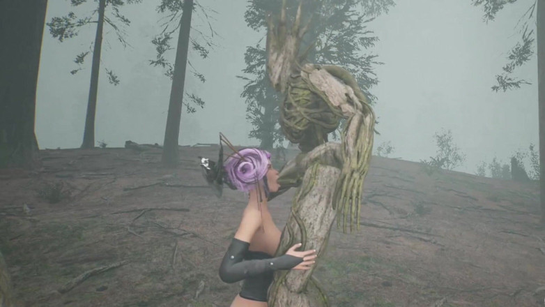 Wraith ward: Raksasa pokok mengongkek penyihir
