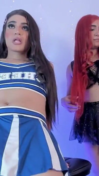 Festa Com 4 Garotas Trans Colombianas E Acabam Se Tocando