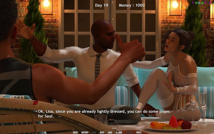 Porny Games: Lisa totálně vyšetřuje! podle Dragofinder Studio - Snoubenka se stará o...