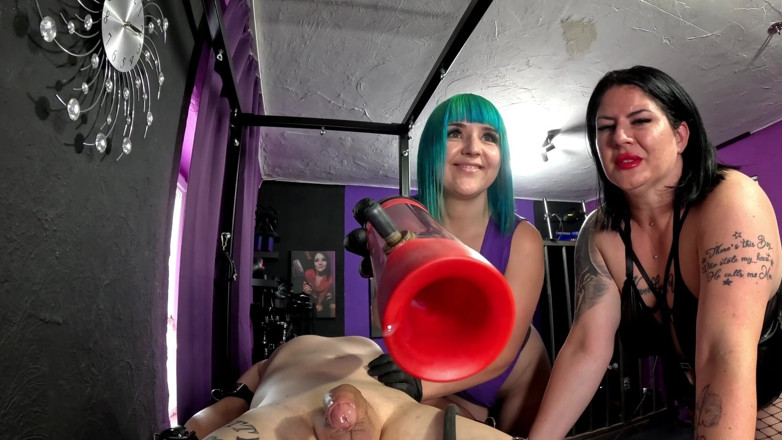 Lady Lena XXX: Хардкорна доїльна машина / CEI / Dominatrix / Slave