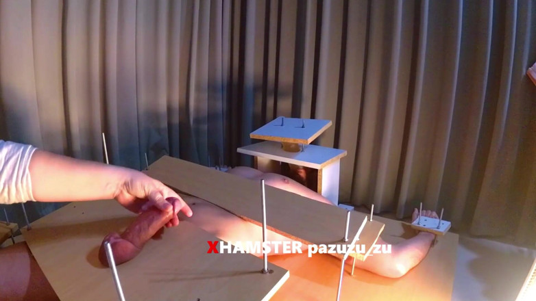 Pazuzu_zu: CFNM femdom cbt handjob. Ruined orgasm + post-orgasm torment
