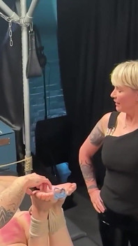 Bastinado for Sub Girl Alexia