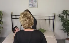 Hardcore Sex Tied to the Bed