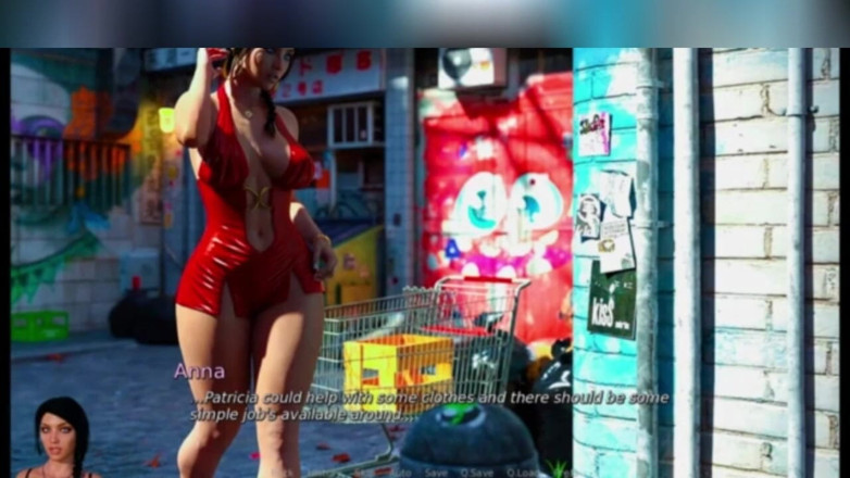 3DXXXTEEN2 Cartoon: Anna sundá velký bobr své nevlastní sestry. 3D porno kreslený sex