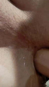 Close up of Me Toying My Tight Little Sissy Hole