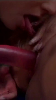 Two Teen Blondes with Big Tits Treat Each Other Pleasure Outdoors