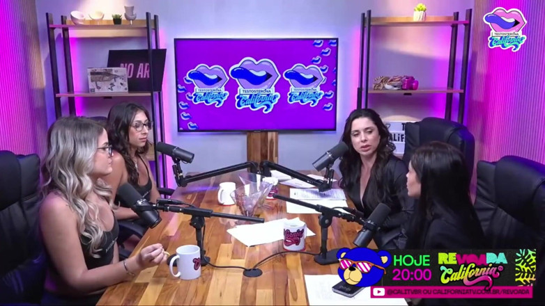 California TV: Dua Awek Panas Dalam Persembahan Cakap Kotor - Bruna Carlos dan...