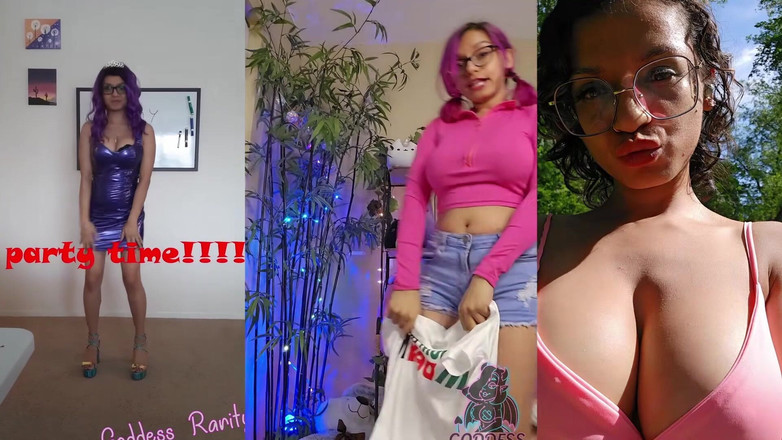 Goddess Rarity: Zeița Rarity Se dezbracă și încearcă haine noi