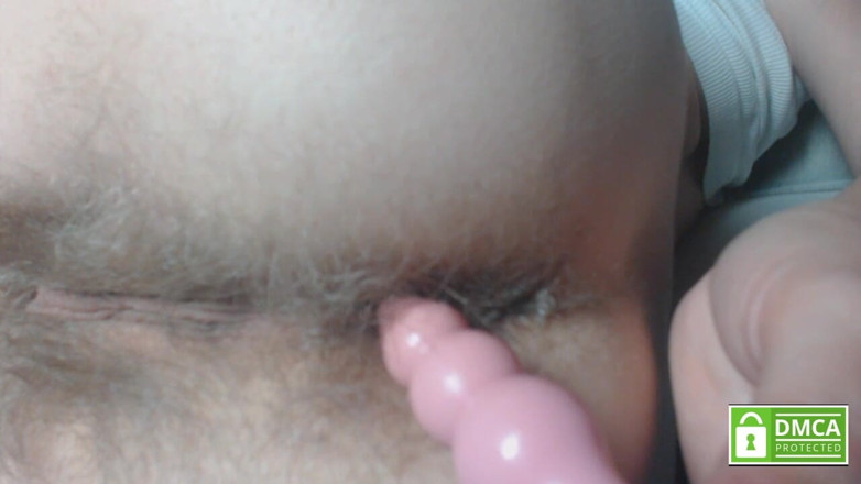Risky Hairy Couple: Korálky a prstění zadku