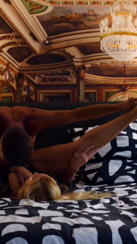 Selena's Exiting Posing and Sex in Catsuit