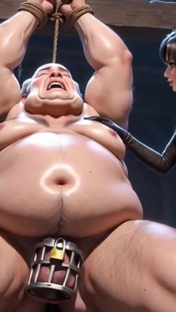 Anime Hentai: Chastity Slave Getting Whipped Hard - Total Domination &amp; Suffering