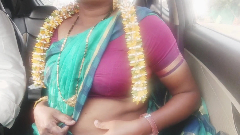Telugu honey lips: 義父は義理の娘に怒っている車のセックステルグ語のクレイジーな下品な話。パート-2