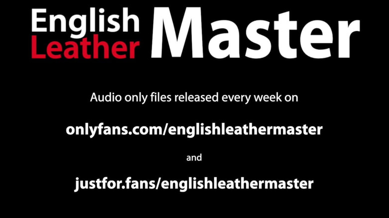 EnglishLeathermaster: Le patron de votre copain vous fait un audio érotique cocu