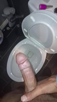 Jacking off Bathroom