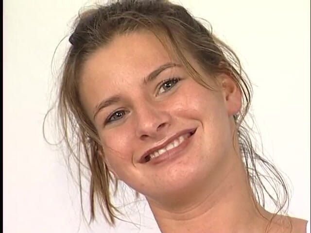 Lucky Cooch: Sexy girl doing her casting