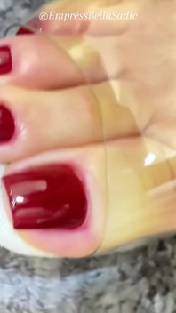Sexy Transparent Platform Toes of Empressbellasadic