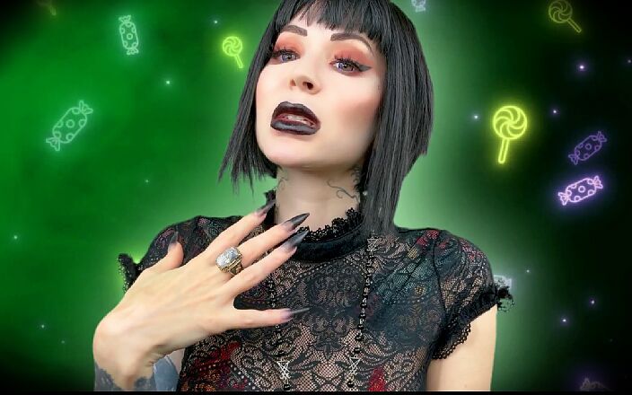 Baal Eldritch: Sacred Sin: Godaan seorang kekasih gotik - bibir hitam, fetish wajah,...