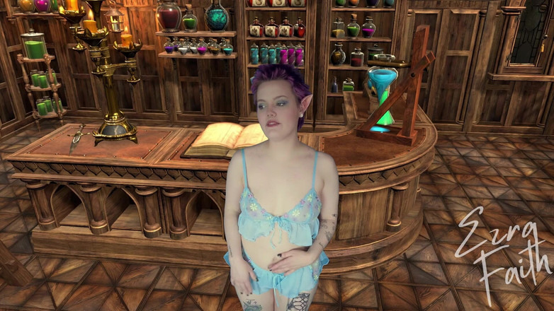 Ezra faith: Pixie's drankjes! Krimpend fetisjplezier - Mp4 HD - Ezra Faith