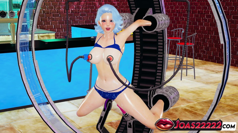 Joas22222: Rule34 Michie 섹스 머신 3D 헨타이 - 클리토리스 바이브레이터, 이중 삽입 후장 비즈 딜도, 무수정 애니메이션 시오후키