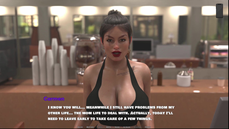 Wickedgammes studio: หมกมุ่นกับสาวแม่ที่หย่าร้างแล้วที่มีอารมณ์ทางเพศ (ตอนที่ 41)