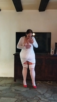 Ich Im Weißen Kleid