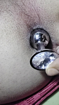 I Put a Nice Plug in My Hot Ass