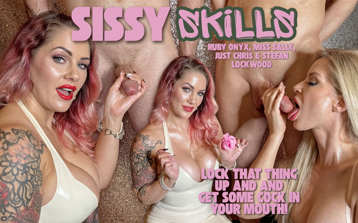 Miss Sally: Encouraged Bi Cock Sucking Lesson