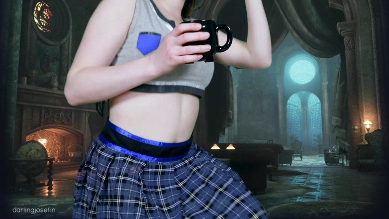 Darling Josefin: Slyther trong tôi! Harry Potter Hogwarts Cosplay