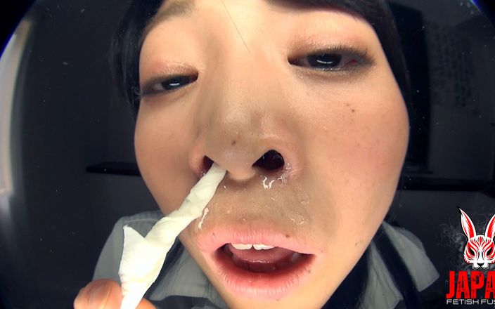 Japan Fetish Fusion: Клас порожній... А амі Утада капає соплі з її носа прямо на ваш екран від першої особи