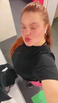 Masturbating in the Gym Bathroom