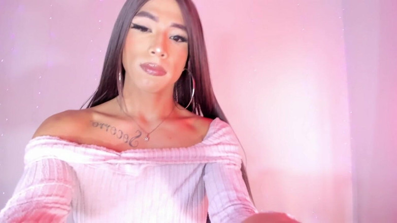 XaraBliz: Dominant Latina Shemale Humiliates Two Sissys with Her Big Cock
