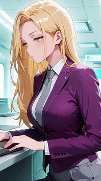 Bos blonde dalam sut putih! Detik-detik persendirian kereta api pejabat. Si Dia Berbilang Cakera Dengan Fail Semasa Melaraskan Skirtnya Secara Rahsia...