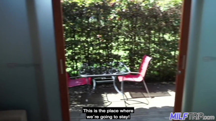 MILF Trip: South American sexy MILF Candela in her first porno