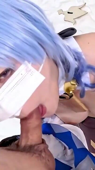 Cosplay Beauty Inspired by Genshin Style Shows Her Curves in a Playful POV Moment Ending in Creampie (The Sexual Issues)
