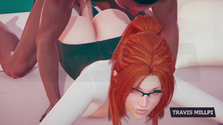 TravisMillpi: La professoressa rossa thicc si infila negli occhiali di fantasia...