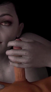 Alcina Dimitrescu gibt einen handjob in POV: Resident Evil Village 3D porno-parodie