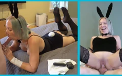 Sex with Milf Stella: Dicke Titten, Zierliche Blonde Milf Häschen ...