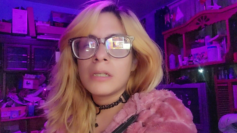 Crystal Phoenix: Sissy Wears a Sex Necklace at the Asmr Church
