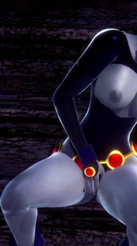 Raven Futând cu degetul pizda asta | Titans - porno 3D