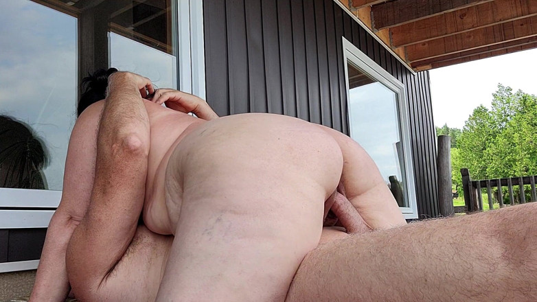 Falicha Karr: Cute Chubby Cumslut Outdoors